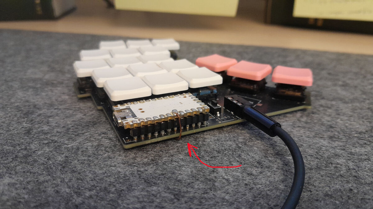 Microcontroller hotwire.